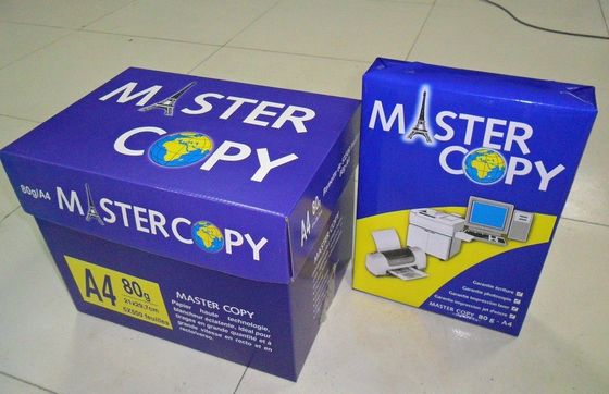 白いA4コピー紙 75gm 80gm 書きとコピーのための100%純木製パルスから作られています