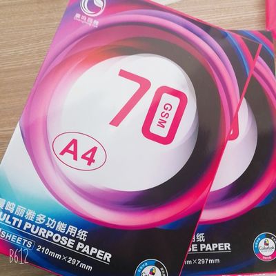 白いA4コピー紙 75gm 80gm 書きとコピーのための100%純木製パルスから作られています