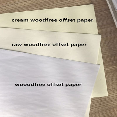 オフセット印刷 バイユン工場の木質パルプで作る 互換性のあるクリーム紙