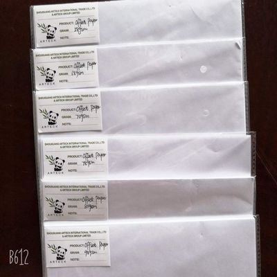 55~98gm 培養紙/未覆い紙片/リールサイズ 3〜4%のグラマージ変化